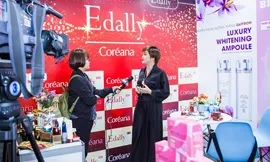 Edally thể hiện đẳng cấp tại Hội chợ Inter Beauty 2019