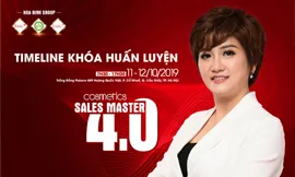 [THÔNG BÁO] Thông tin chi tiết về khóa huấn luyện đặc biệt, độc quyền Cosmetics Sales Master 4.0